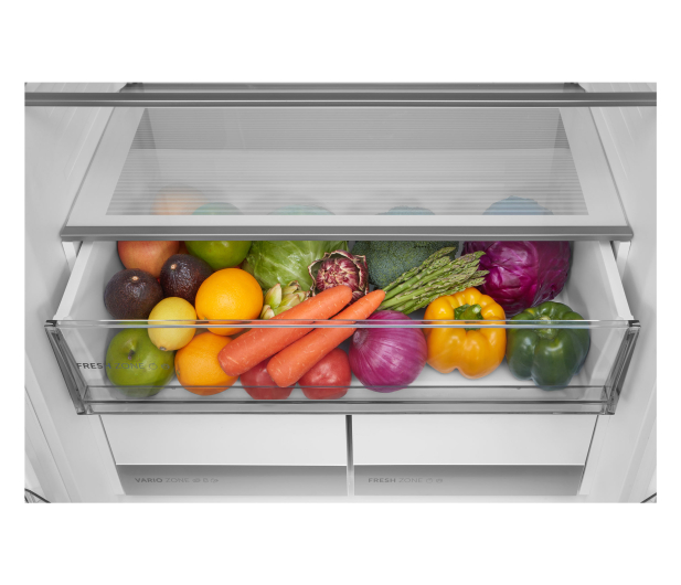 Lodówka Midea MDRF600BIE36 French Door No Frost 191cm Białe Szkło Do Obudowy WiFi 435L - 1525853 - zdjęcie 11